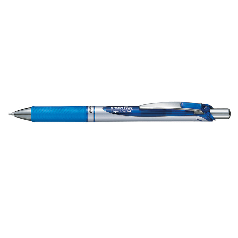 Roller cu Gel EnerGel cu Mecanism 0,7 mm Albastru - Pentel
