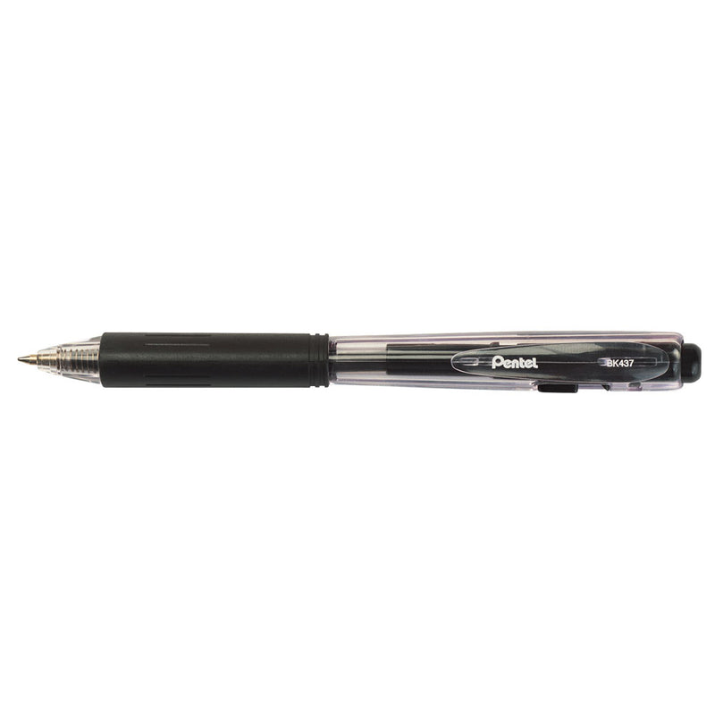 Pix cu Mecanism BK437 0,7 mm Negru - Pentel
