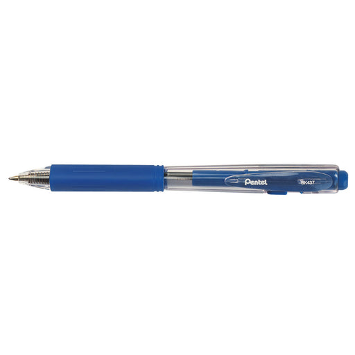 Pix cu Mecanism BK437 0,7 mm Albastru - Pentel