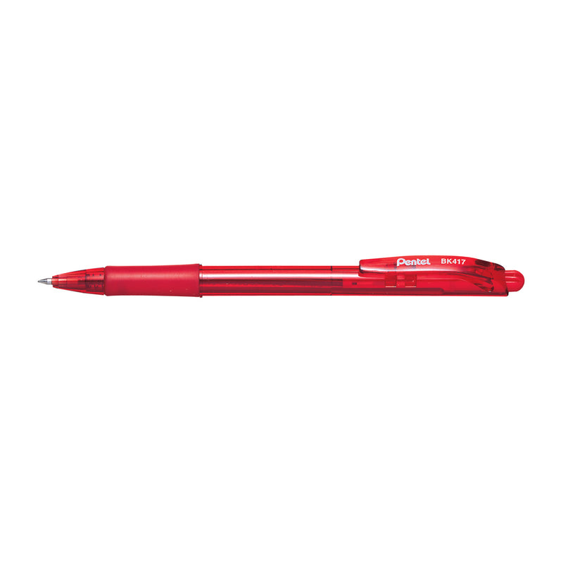 Pix cu Mecanism BK417 0,7 mm Roșu - Pentel