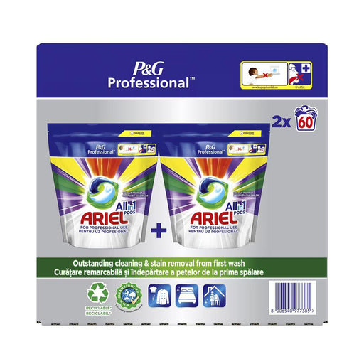 Detergent capsule Ariel Professional All in 1 PODS Color - 120 spalari