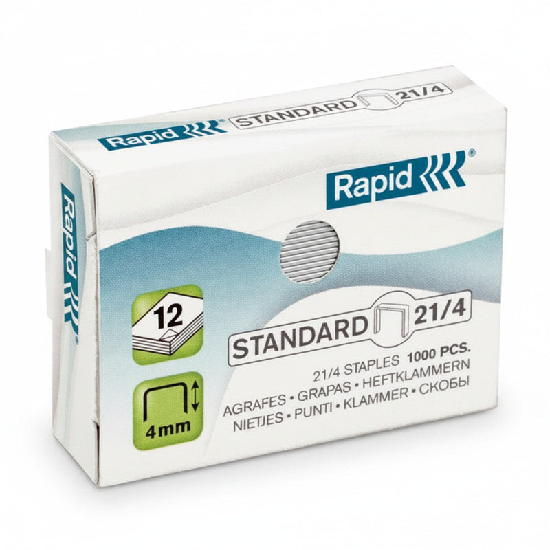 Capse 21/4 Standard, 1000 buc/cutie Rapid