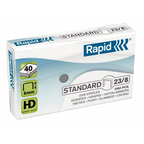 Capse 23/8 Standard 1000 buc/cut Rapid