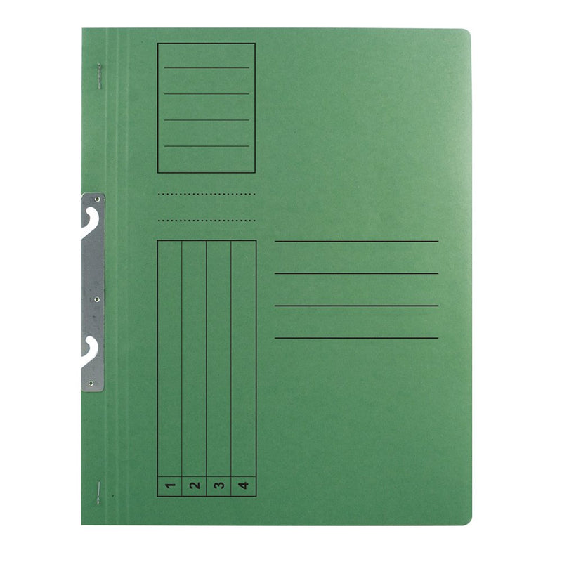 Dosar încopciat 1/1 Basic, carton, vernil, 10 bucati/set Basic pentru organizarea și arhivarea documentelor
