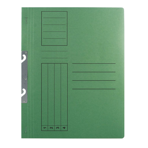 Dosar încopciat 1/1 Basic, carton, vernil, 10 bucati/set Basic pentru organizarea și arhivarea documentelor
