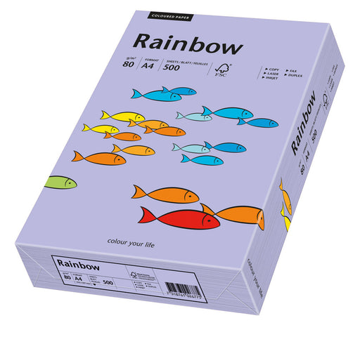 Hârtie copiator color Violet, Rainbow, format A4, 80g, top 500 coli