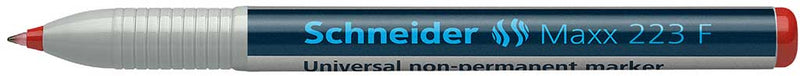 Marker Universal Non-Permanent Maxx 223 F Vârf 0,7 mm Schneider Roșu