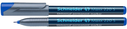 Marker Universal Permanent Maxx 220 S Vârf 0,4 mm Schneider Albastru