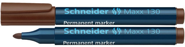 Marker Permanent Maxx 130 Vârf Rotund 1-3 mm Schneider Maro