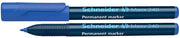 Marker Permanent Maxx 240 Vârf Rotund 1-2 mm Schneider Albastru