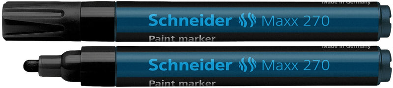 Marker cu Vopsea Maxx 270 Vârf Rotund 1-3 mm Schneider Negru