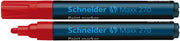 Marker cu Vopsea Maxx 270 Vârf Rotund 1-3 mm Schneider Roșu
