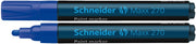 Marker cu Vopsea Maxx 270 Vârf Rotund 1-3 mm Schneider Albastru
