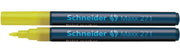 Marker cu Vopsea Maxx 271 Vârf Rotund 1-2 mm Schneider Galben