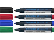 Set Markere Tablă și Flipchart Maxx 290 Vârf Rotund 2-3 mm 4 Culori Schneider