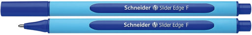 Pix Slider Edge F Rubber Grip Vârf Fin 0,7 mm Schneider Albastru