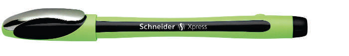 Liner Xpress Rubber Grip Vârf Fetru 0,8 mm Schneider Negru