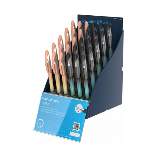 Stilou Schneider Voyage Display 30 buc Asortate - imagine produs