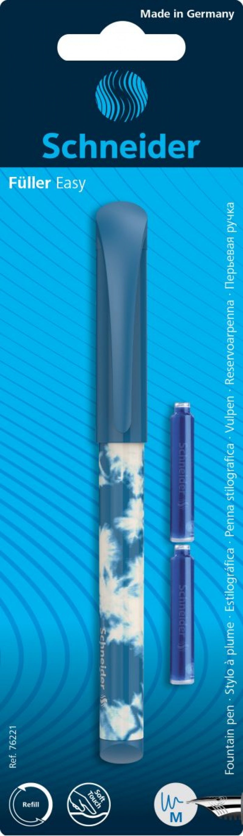 Roller cu Cartuș Zippi + 1 Rezervă Cerneală Schneider