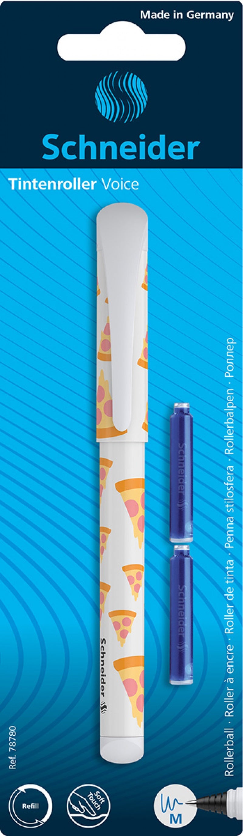 Roller cu Cartuș Voice + 2 Rezerve Cerneală Schneider