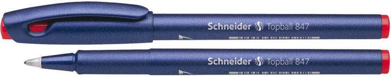 Roller Topball 847 Vârf cu Bilă 0,5 mm Schneider Roșu