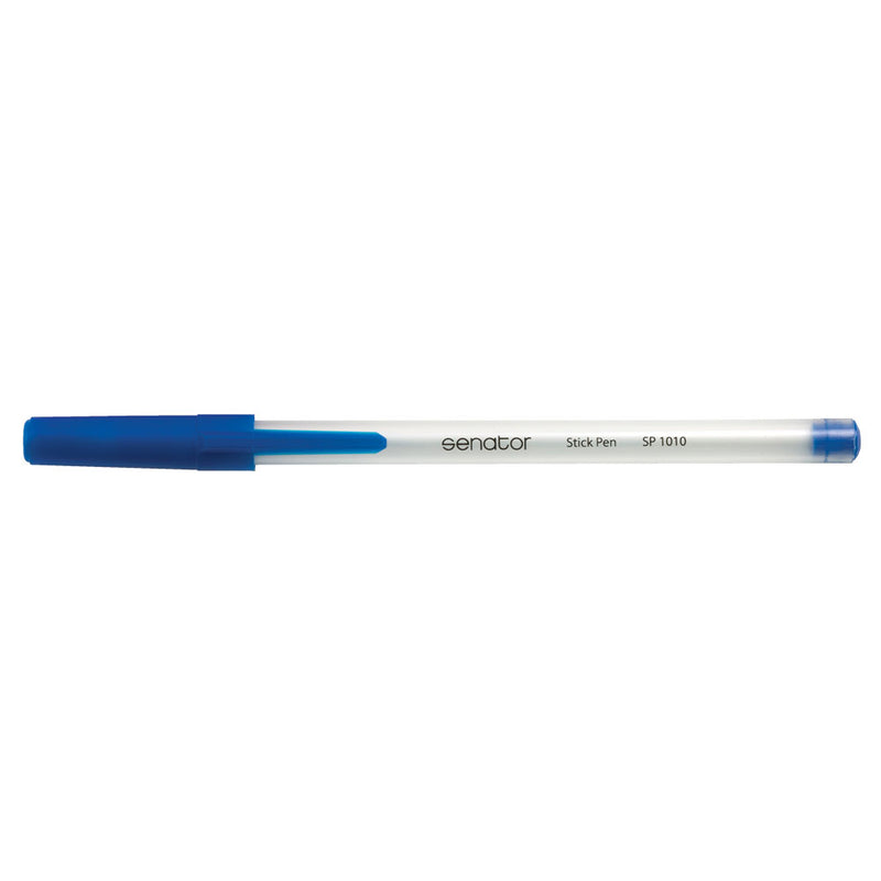 Pix Stick Pen Seria 1000 0,7 mm Albastru - Senator