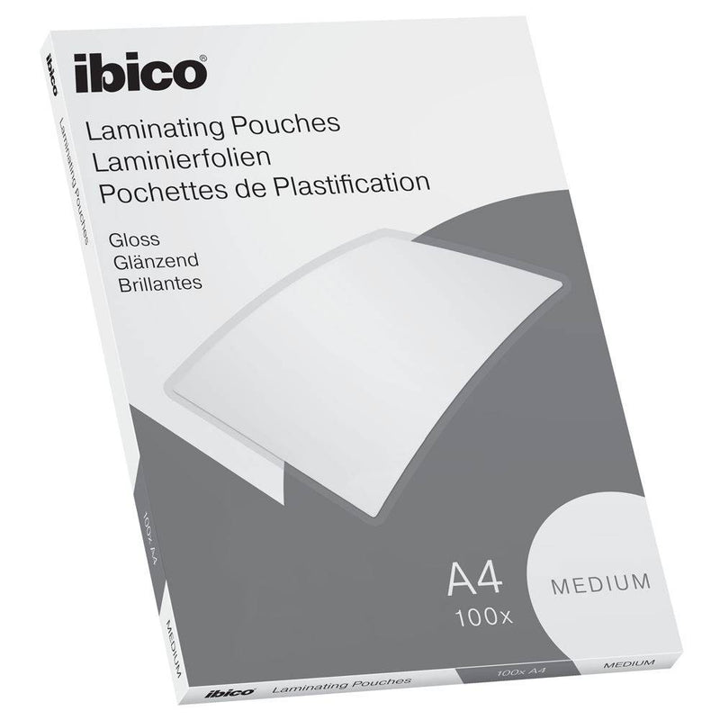 Folie Laminare A4 100 microni Lucioasă 100 buc - Ibico