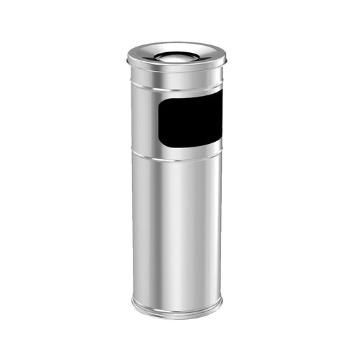 Coș gunoi inox 22L cu scrumieră