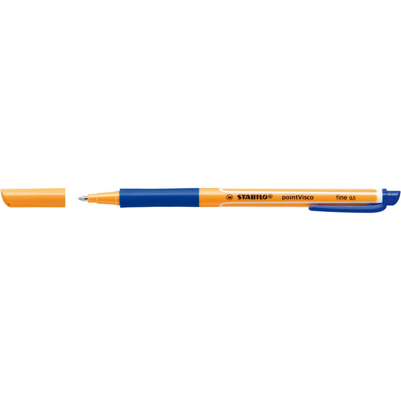 Roller cu Gel Point Visco 0,5 mm Albastru - Stabilo
