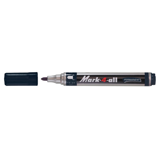 Marker Permanent Mark-4-All 1,5-2,5 mm Negru - Stabilo