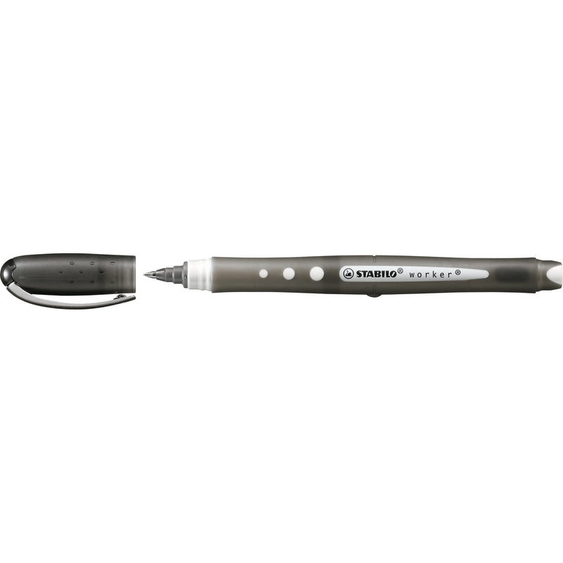Roller Bionic Worker Colorful 0,5 mm Negru - Stabilo