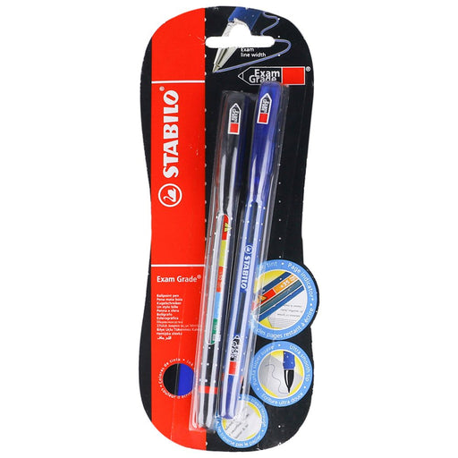 Pix Exam Grade 588 0,4 mm 2 Culori/Blister - Stabilo