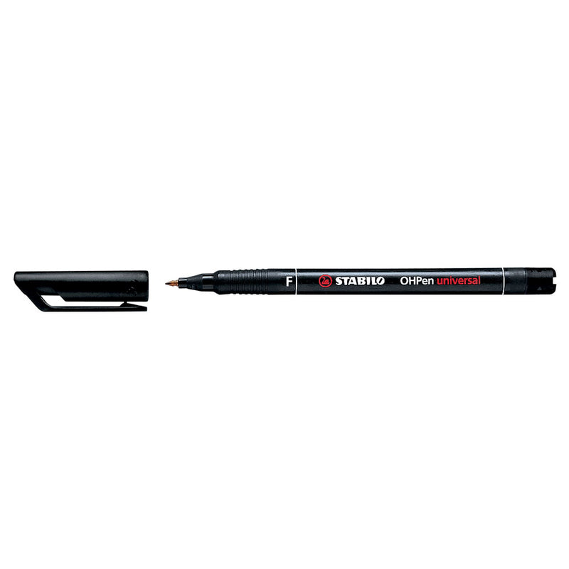 Marker Permanent Universal OHP 842 0,7 mm Negru - Stabilo - imagine produs
