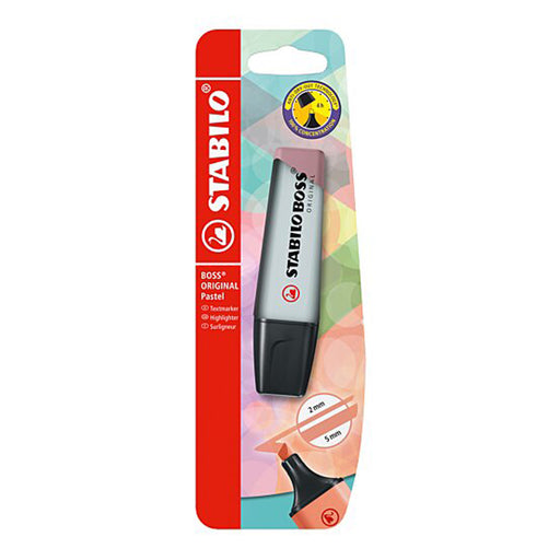 Textmarker Boss Original Pastel Gri Blister - Stabilo