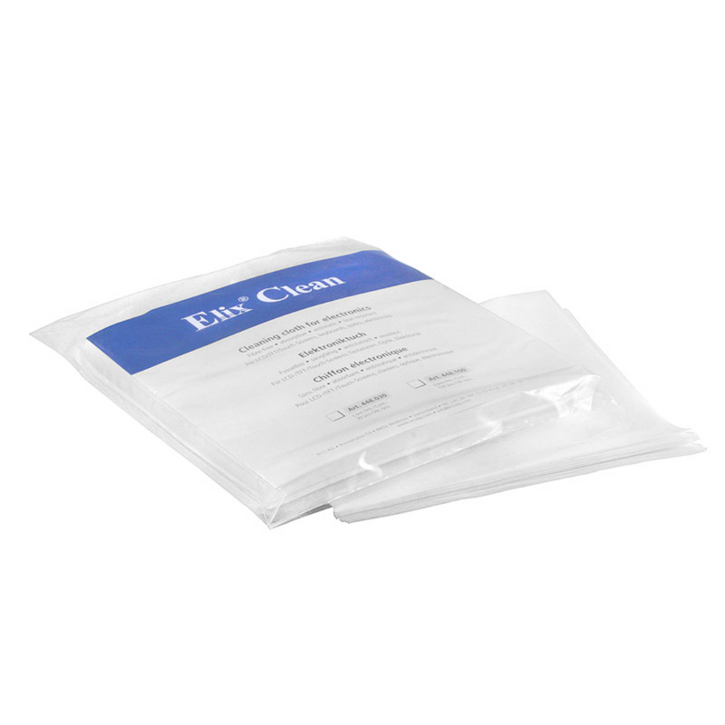 Șervețele fără scame ELIX Clean 34 x 33 cm 50 buc/set pentru electronice