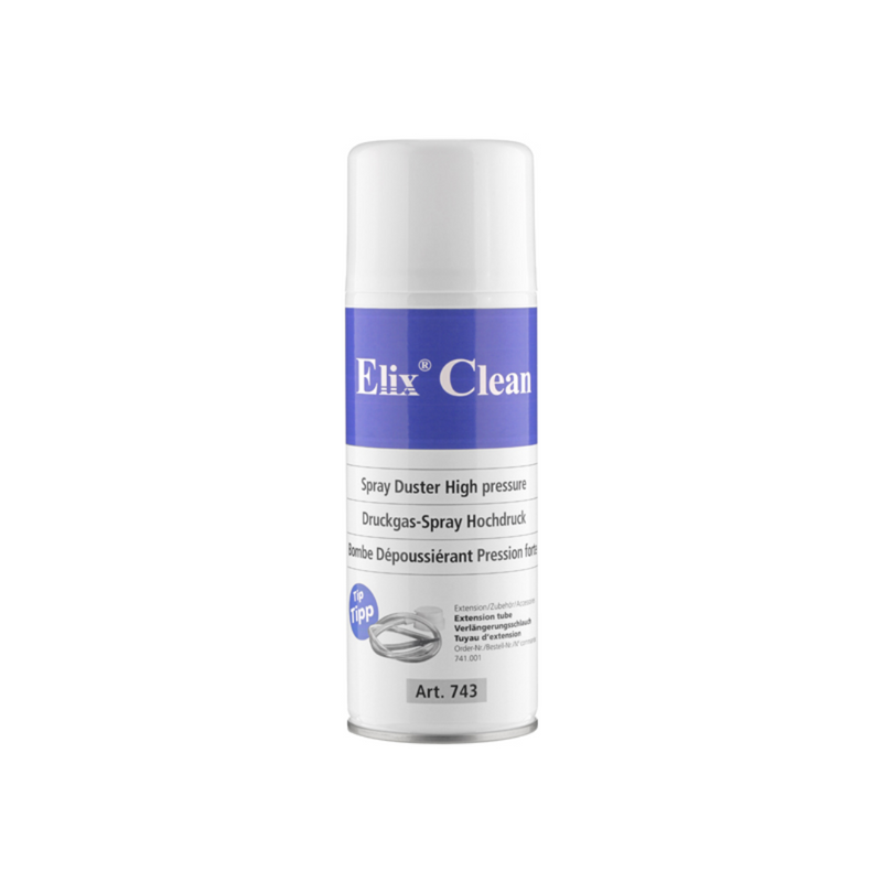 Spray cu aer non-inflamabil ELIX Clean 300 ml high pressure pentru echipamente IT