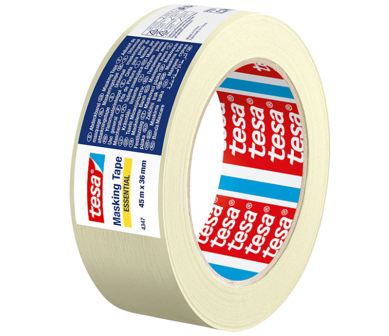 Banda adeziva mascare hartie, 36mm x 45m, Tesa