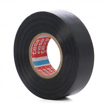 Banda izolatoare ignifuga 53947, 19mm x 20m Negru Tesa - imagine produs