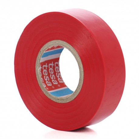 Banda izolatoare ignifuga 53947, 19mm x 20m Rosu Tesa - imagine produs