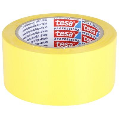 Banda adeziva pentru marcare, 50mm x 33m Tesaflex - Galben Tesa - imagine produs