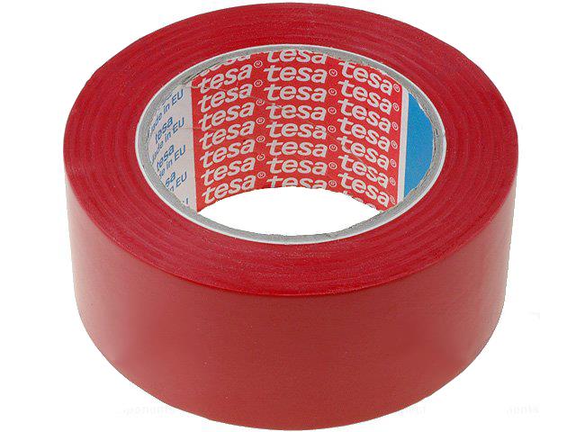 Banda adeziva pentru marcare, 50mm x 33m Tesaflex - Rosu Tesa - imagine produs