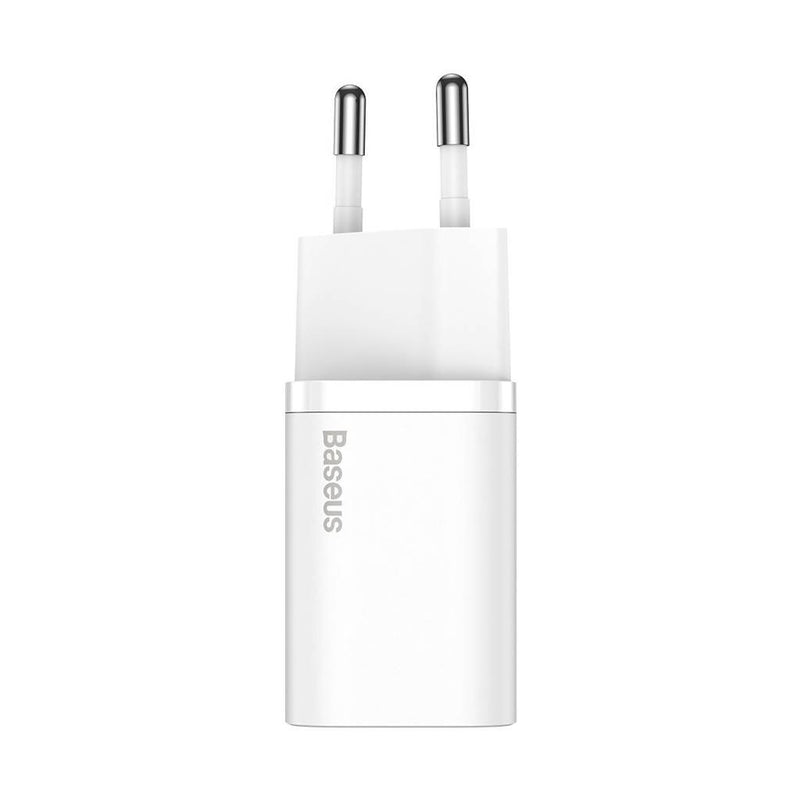 Încărcător Rețea Super Si 25W USB-C Cablu Inclus Alb - Baseus