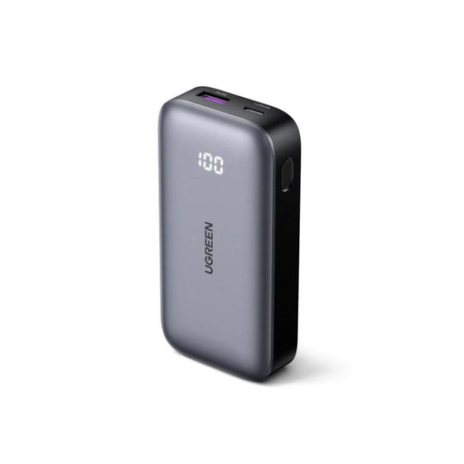 Baterie externa Ugreen PB502 10000mAh 30W USB-C display gri