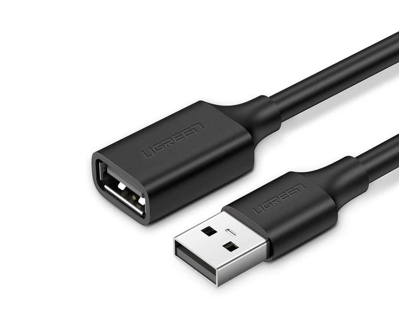 Cablu prelungitor USB 2.0 Ugreen US103 tata-mama 5m negru