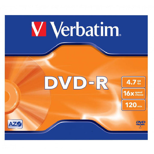 DVD-R Matt Silver 4,7 GB 16x 1 buc - Verbatim
