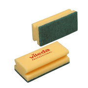 Bureti vase Vileda Professional 7 x 15 cm - 10 buc Strong, pad abraziv verde