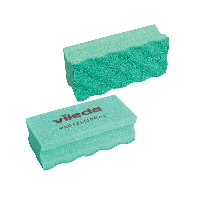 Bureti vase Vileda Professional 7 x 15 cm - 10 buc Pur Active, verde