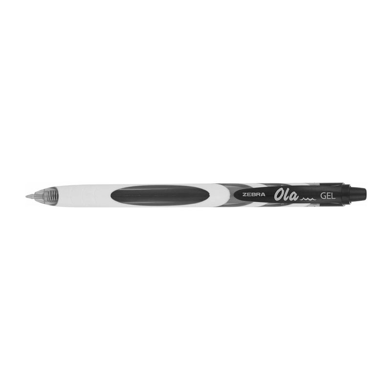 Pix cu Gel Ola 0,7 mm Negru - Zebra