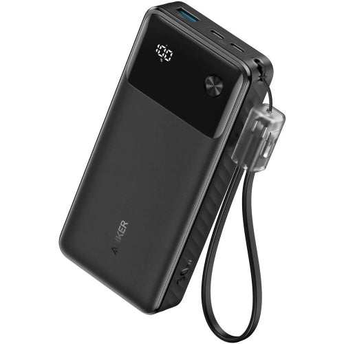 Baterie Externă 20000mAh 30W Display Inteligent Negru Anker