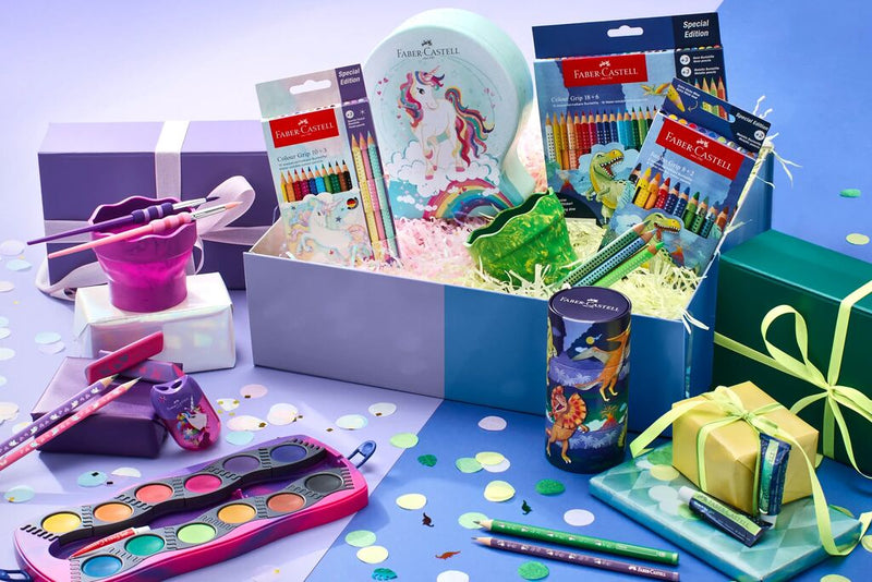 Acuarele 12 Culori Connector Unicorni 2025 Faber-Castell